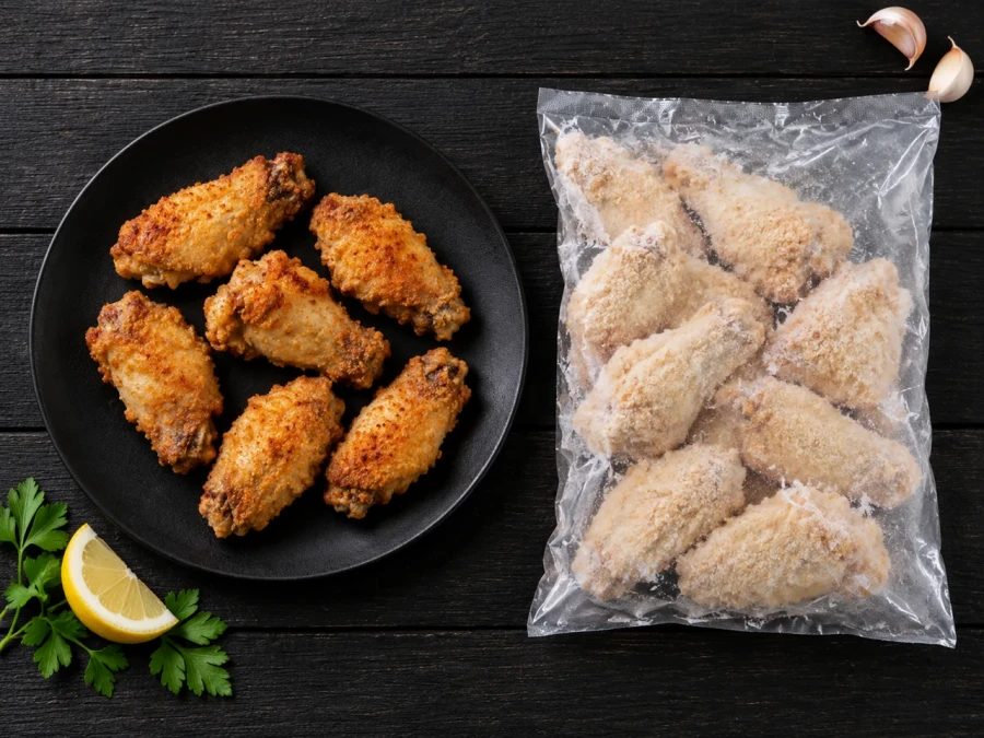 Крылья куриные классические в панировке С/М 500гр (С)
