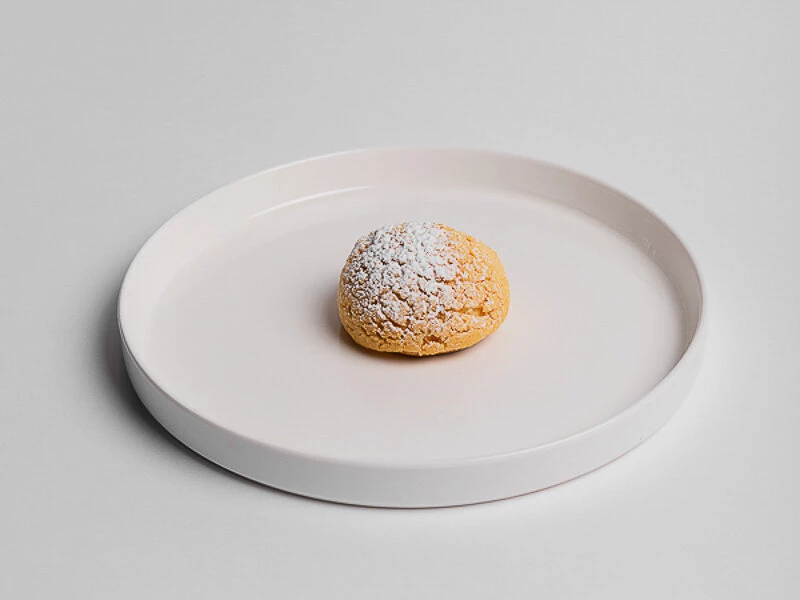 Шу с ванильным кремом 