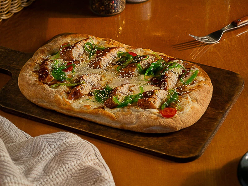 Пицца с угрем