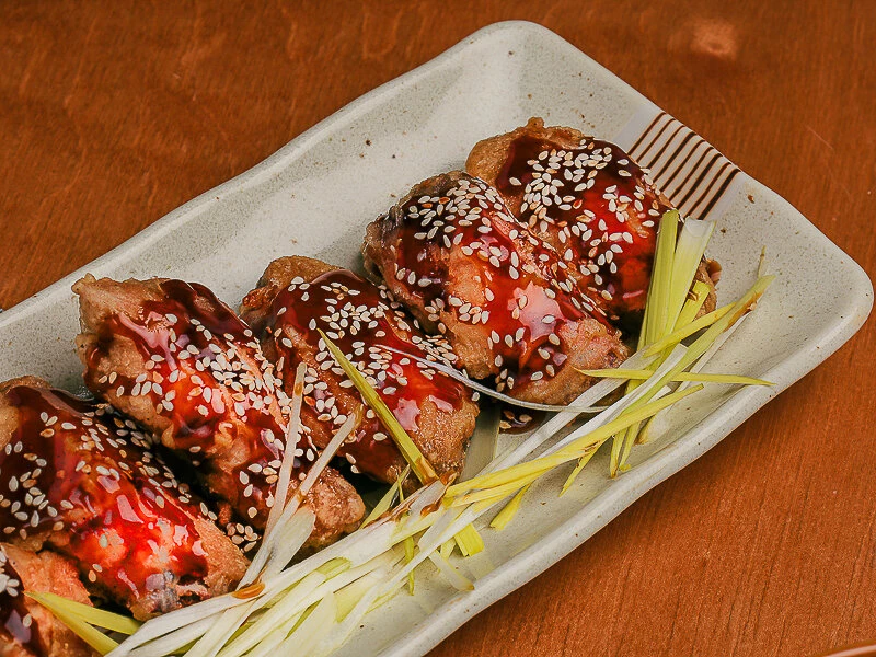 Куриные крылья терияки