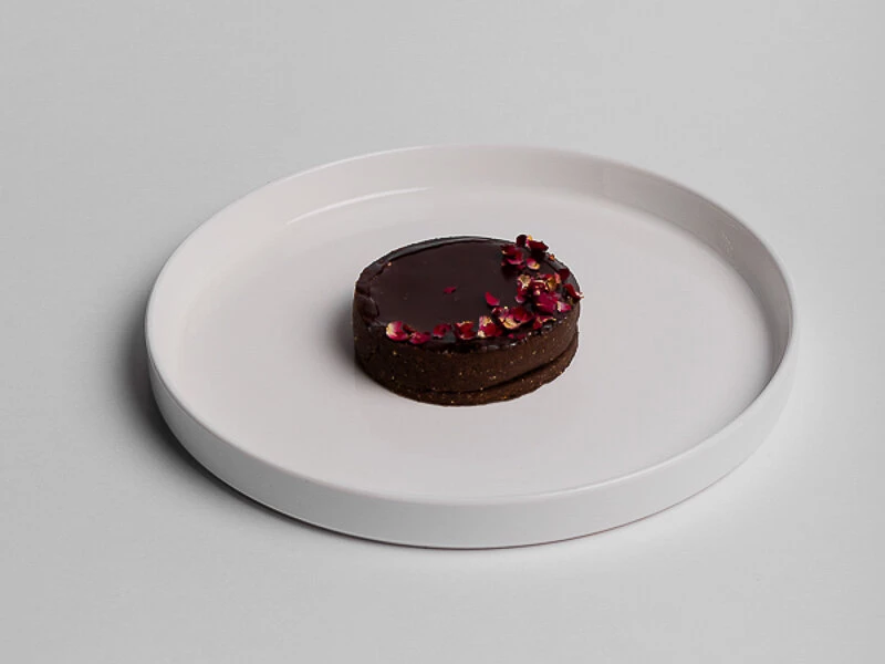 Тарталетка шоколад-вишня