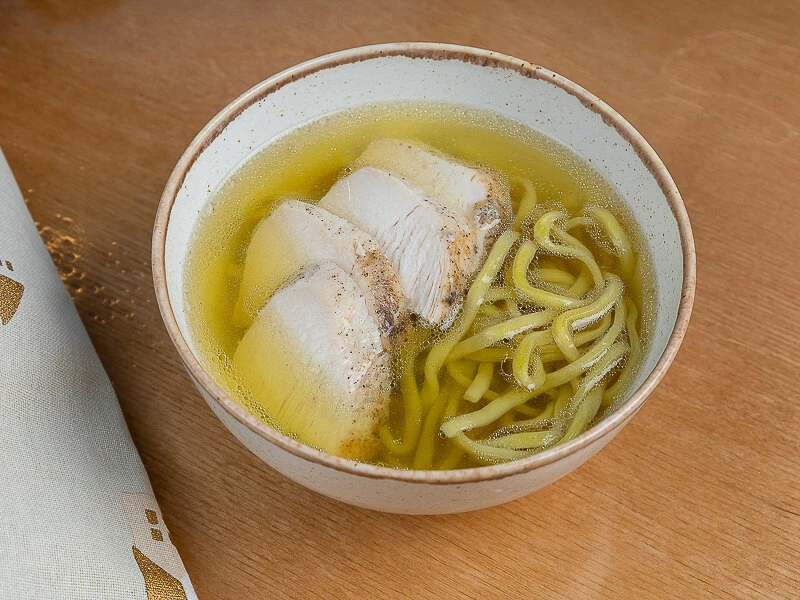 Куриный суп с лапшой 