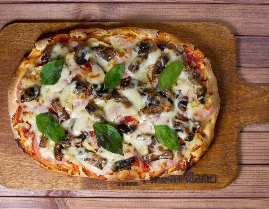 Пицца Ветчина с грибами