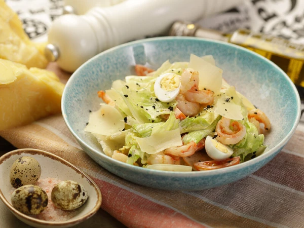  Цезарь с креветками