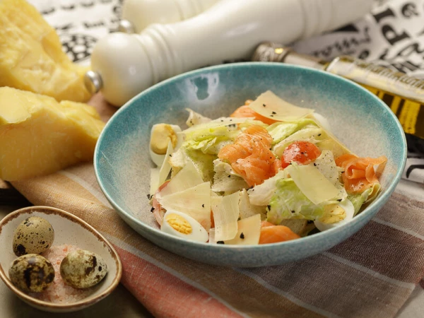  Цезарь с семгой