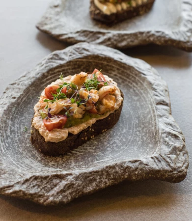 Брускета с Риетом