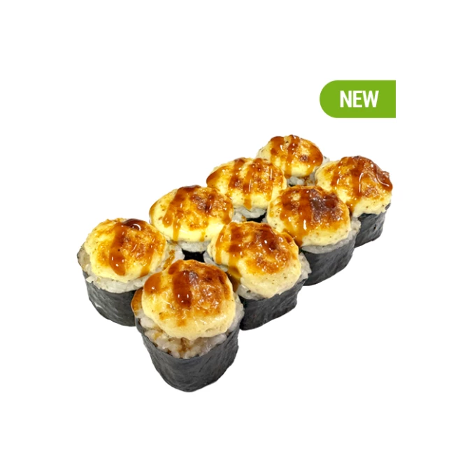 Ролл с курицей терияки