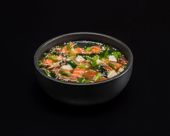 Мисо Суп с Лососем