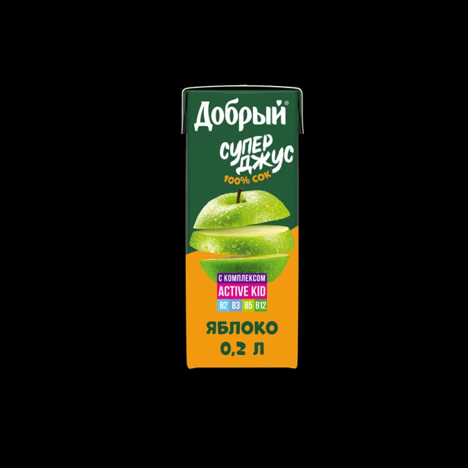 Добрый "Супер Джус" Яблоко 0,2