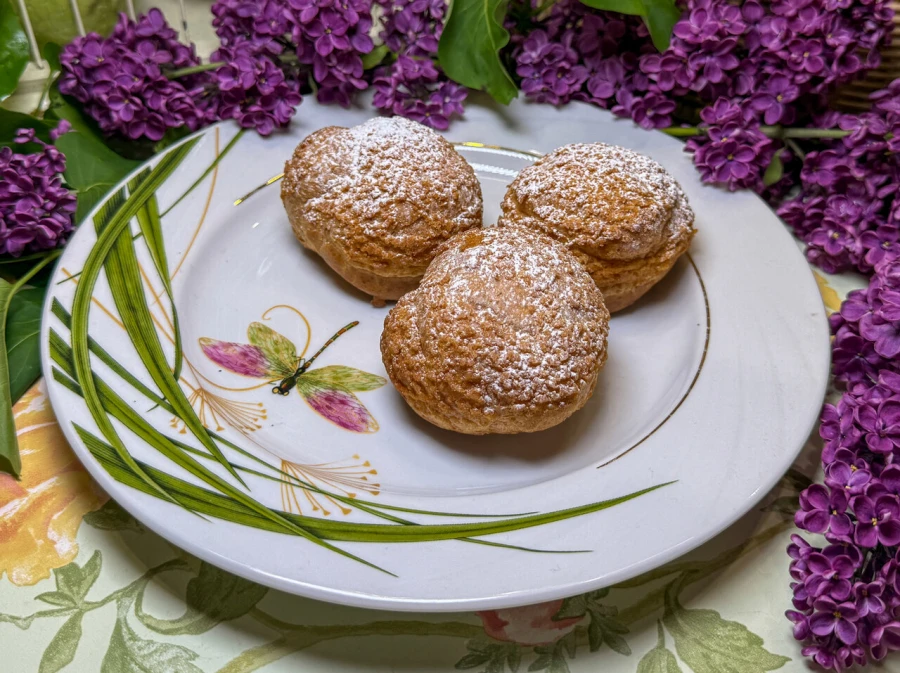 Заварные булочки 3шт