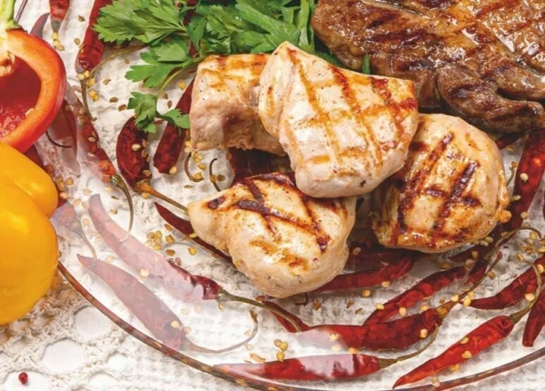 Нежная куриная грудка на гриле