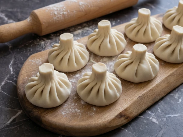 Хинкали с говядиной (12 шт)