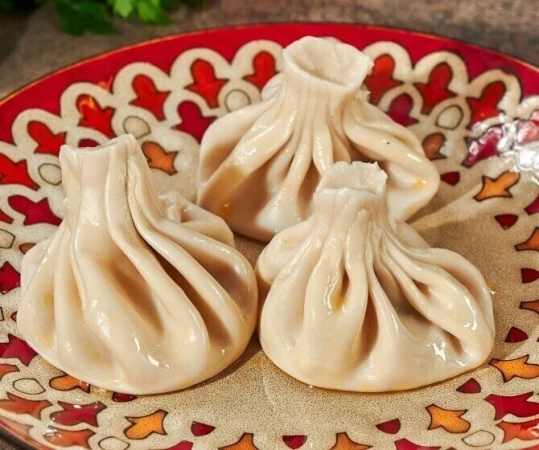 Хинкали с говядиной (3шт)