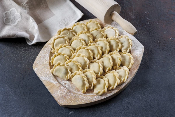 Вареники с картофелем и грибами