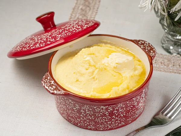 Картофельное пюре со сливочным маслом