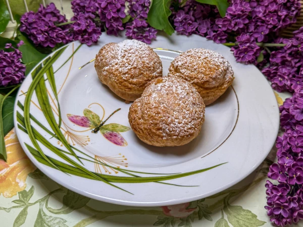 Заварные булочки 3шт