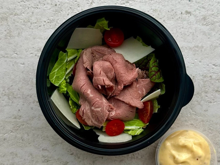 Ростбиф с горчичным соусом