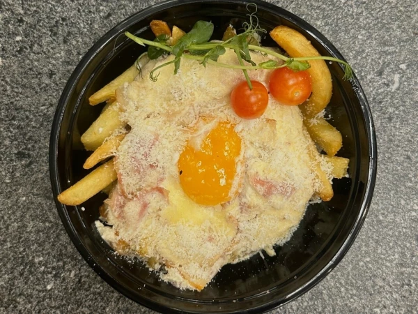 Картофель фри "Карбонара"