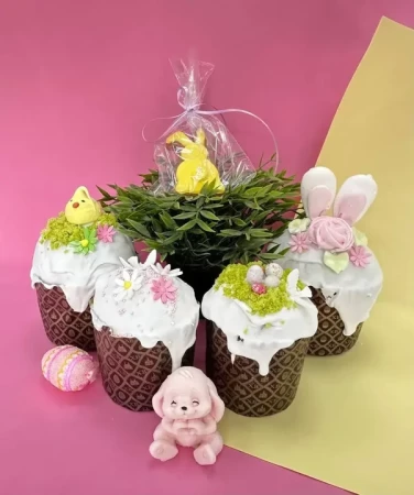 Кулич с цукатами 200, 300  гр