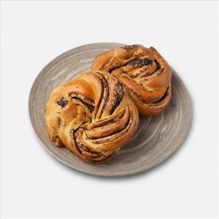 Булочка с маком