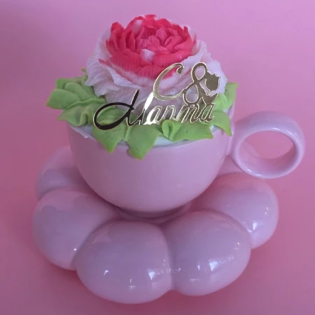 Торт в кружке