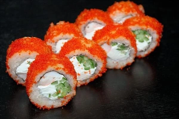 ролл Калифорния с креветками