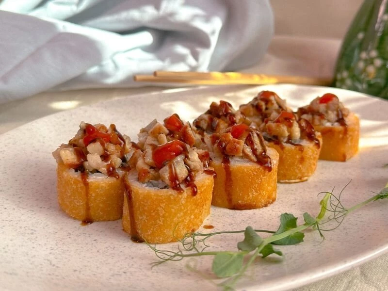 Темпура-ролл с угрем