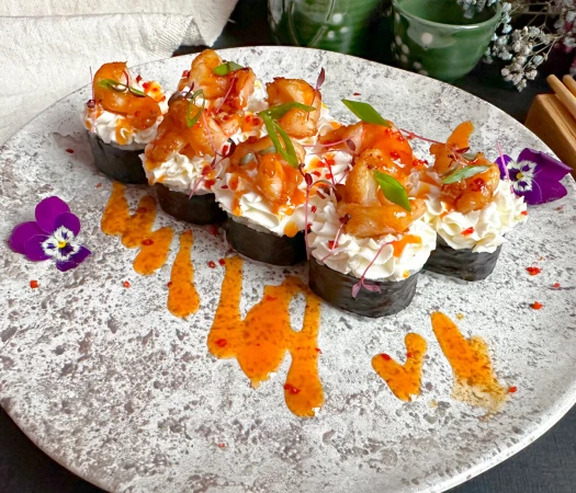 ролл Сливочная креветка