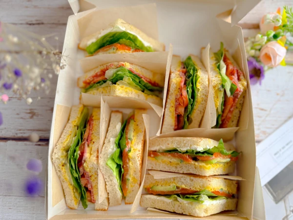 Гастро-бокс мини-сэндвичей
