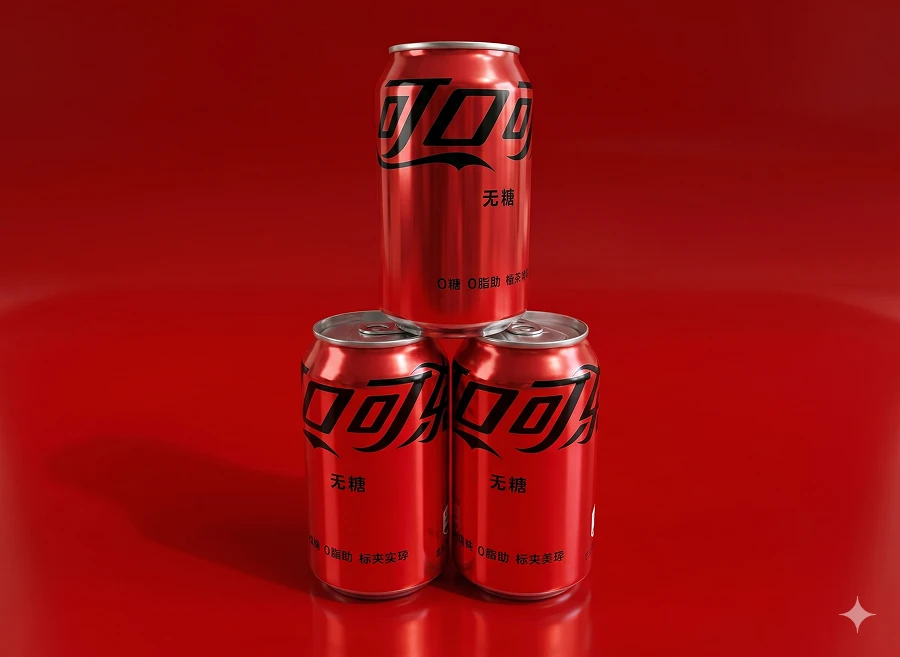 Coca-Cola "Made in China" 0,33л БЕЗ сахара