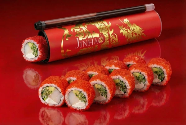 Калифорния с Гребешком Тубус