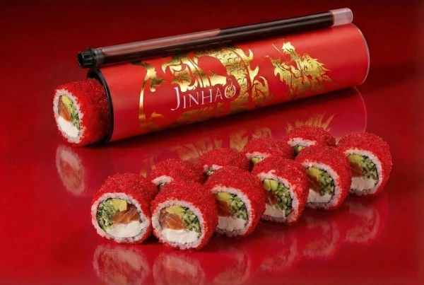 Калифорния с Лососем Тубус