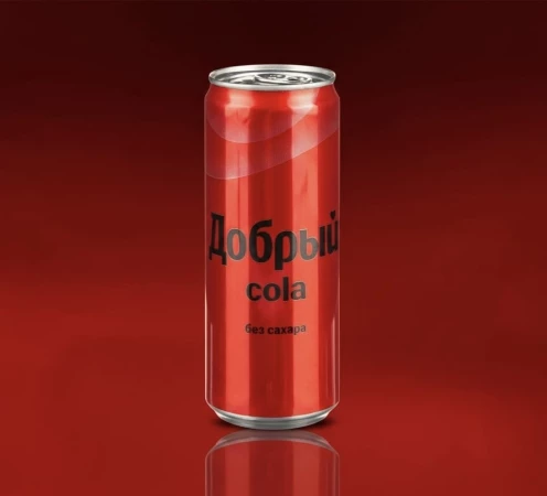 Добрый кола ЖБ без сахара 0,33л