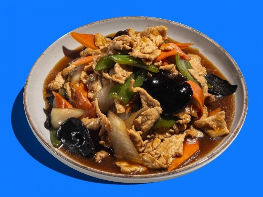 Курица с овощами
