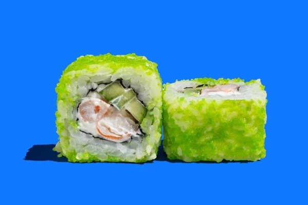 РОЛЛ КАЛИФОРНИЯ С КРЕВЕТКОЙ 