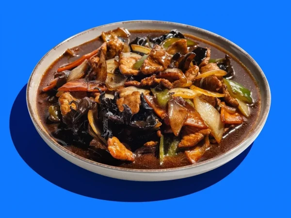 Свинина с овощами