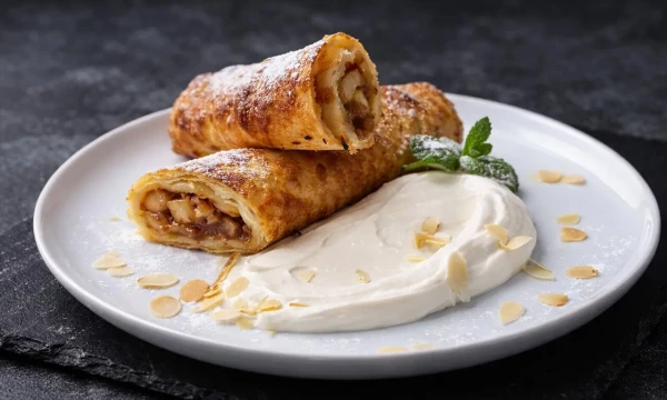 Штрудель яблочный