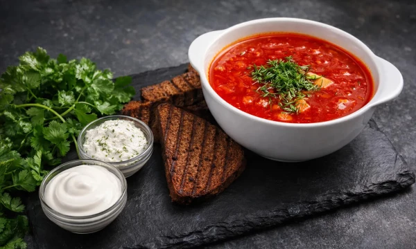 Борщ с говядиной