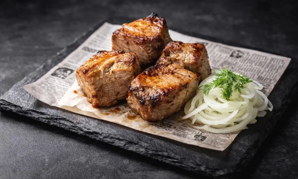 Шашлык из мякоти свинины