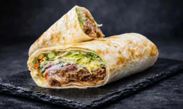 Шаурма с люля из говядины и свинины
