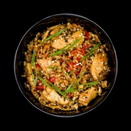 WOK рис с курицей 