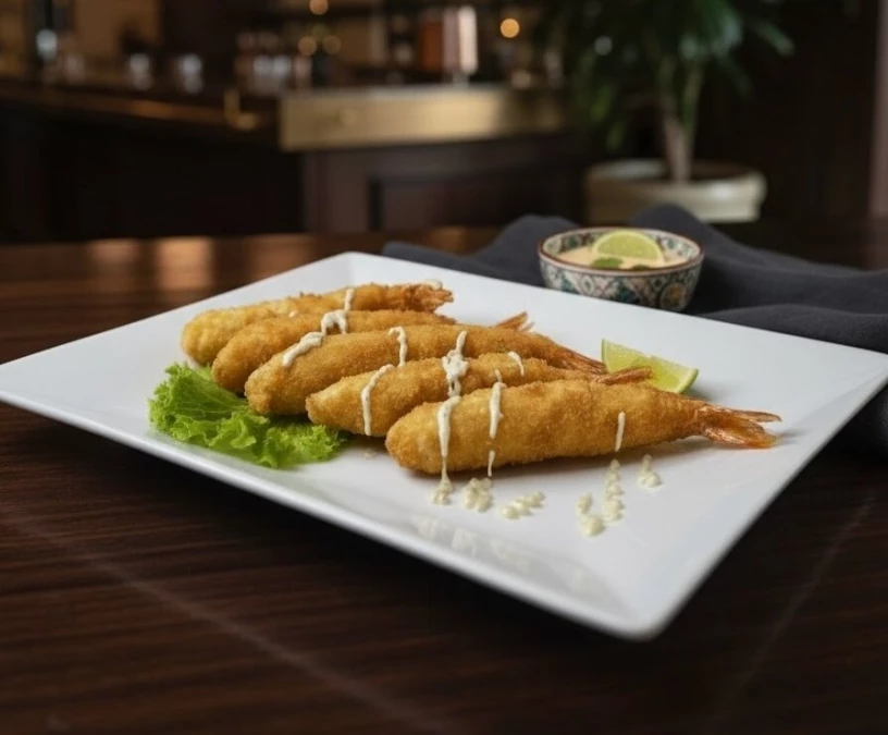 Креветки темпура 5шт