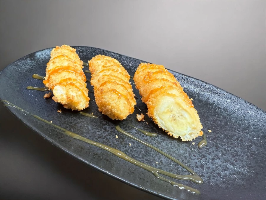 Банановый десерт