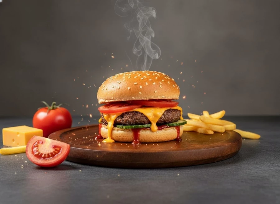  Мини Бургер с котлетой