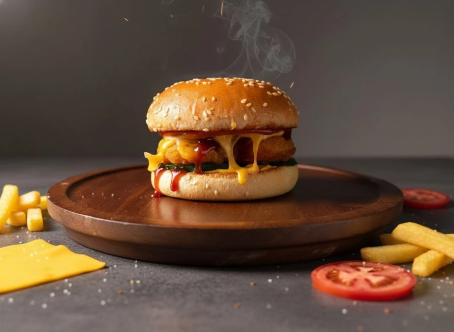 Мини Бургер с Наггетсами