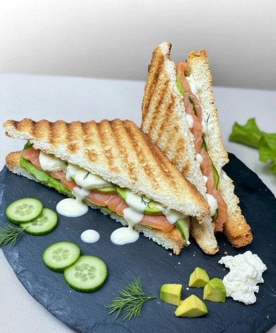 Сэндвич Лососем