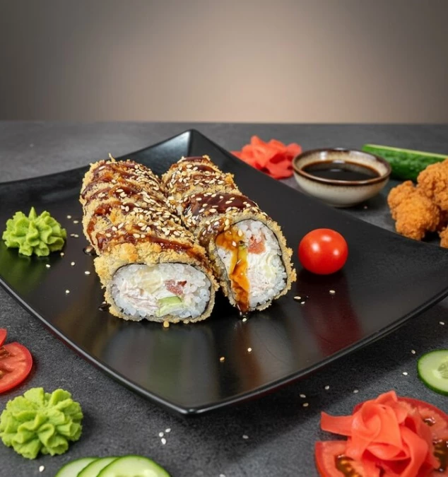 Корн ролл с курицей