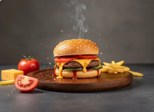  Мини Бургер с котлетой