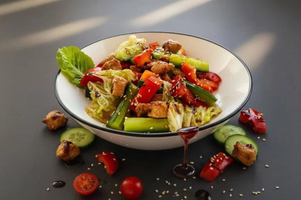 Курочка с овощами