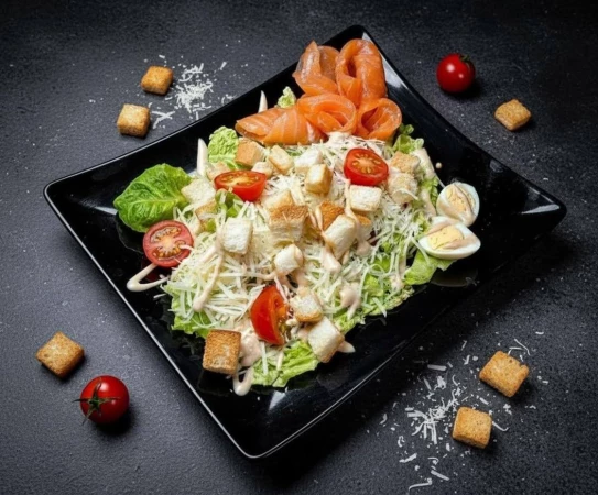 Цезарь с лососем